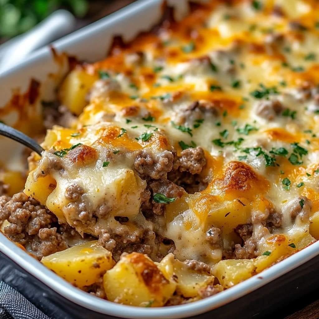 Potato Casserole with Burgers and Cheese 459180110_122112685544408733_4473963870756530559_n