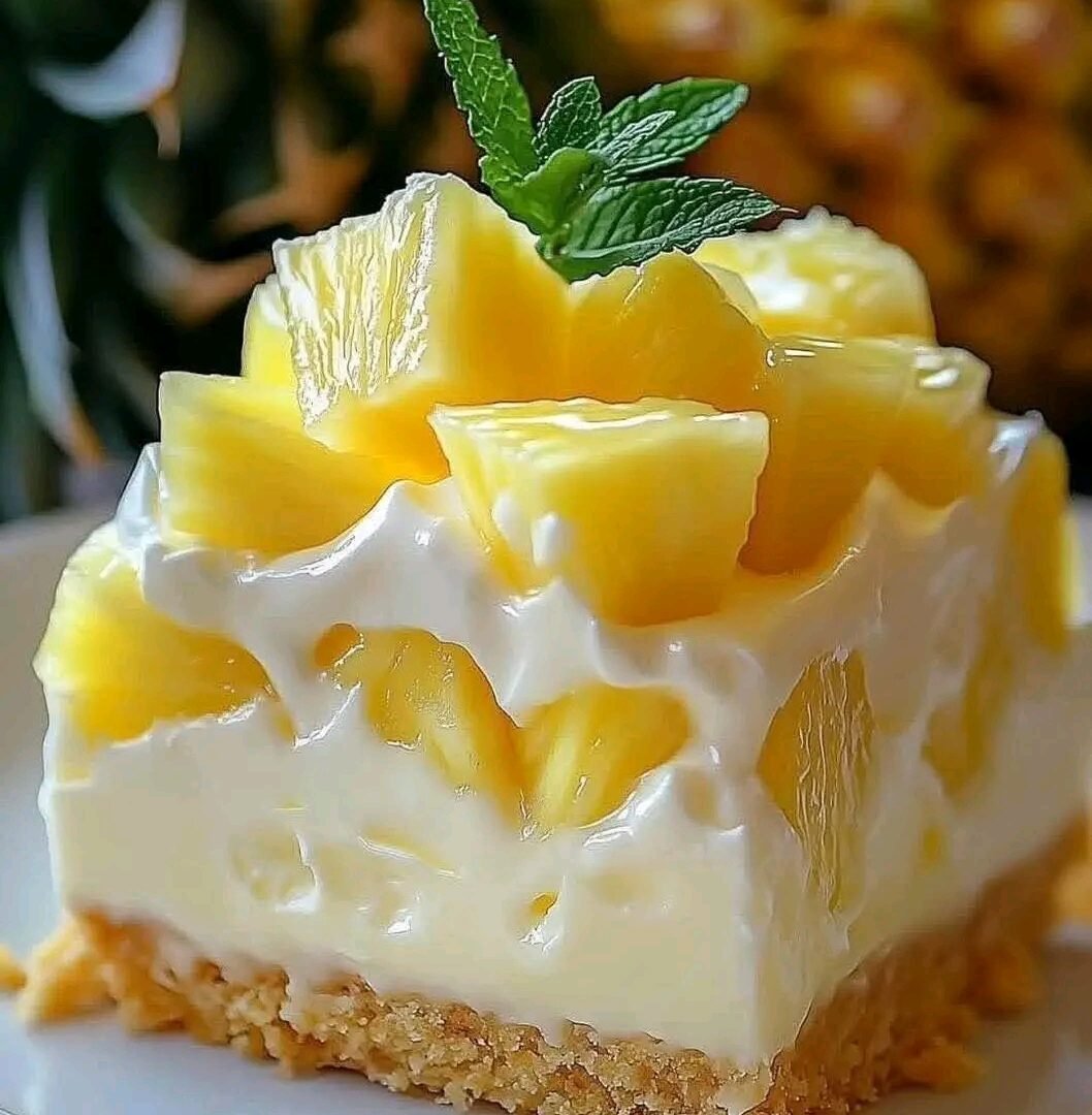 No Bake Pineapple Cream 1766005727609