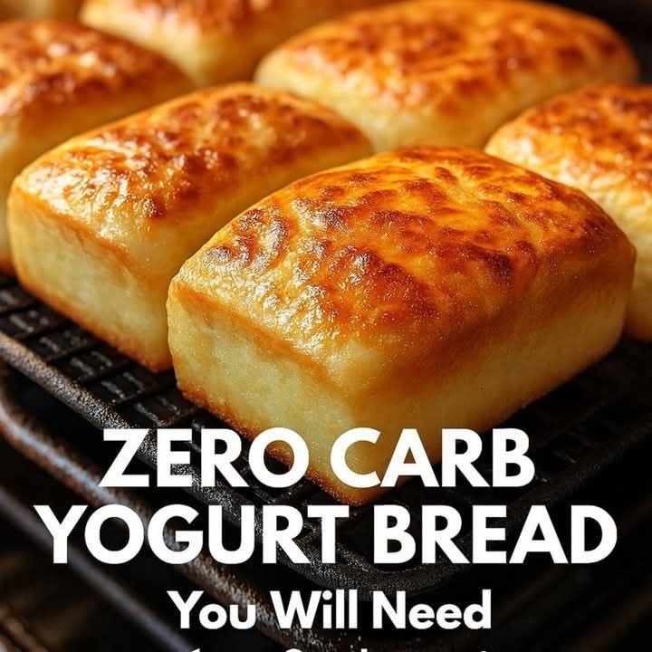 Zero Carb Yogurt Bread (Soft, Easy & Flourless) __Zero Carb Yogurt Bread__